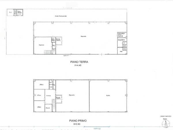 Capannone di 1000 mq con uffici a Rimini Nord