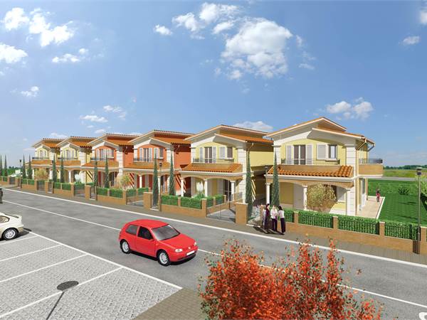 Nuova porzione di villa con giardino a Monte Colombo 